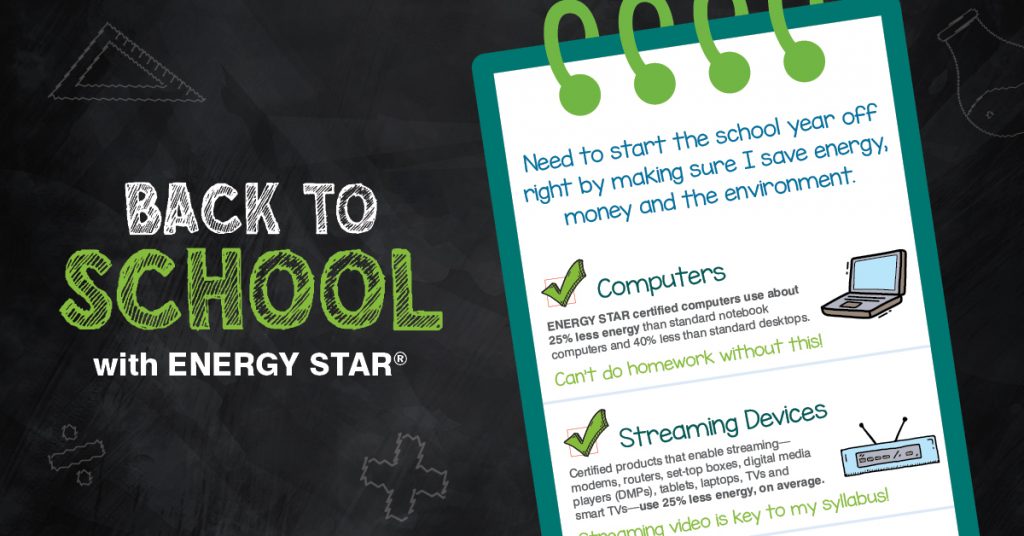 Back To School With Energy Star NH Saves