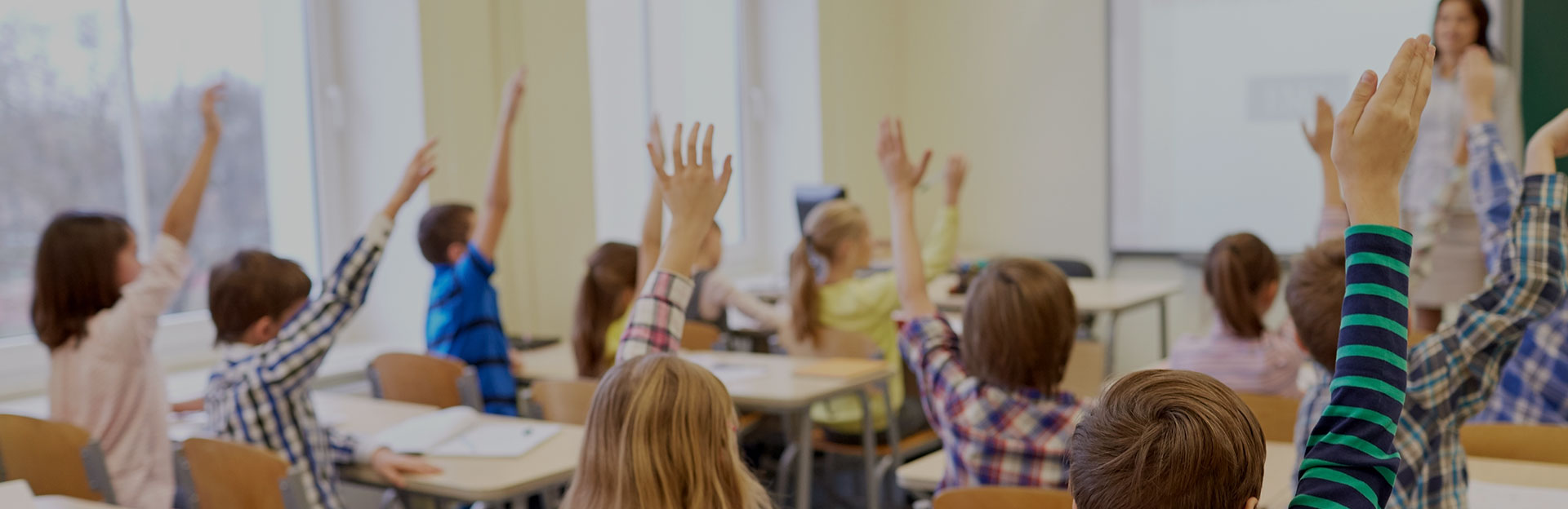 Children in a classroom