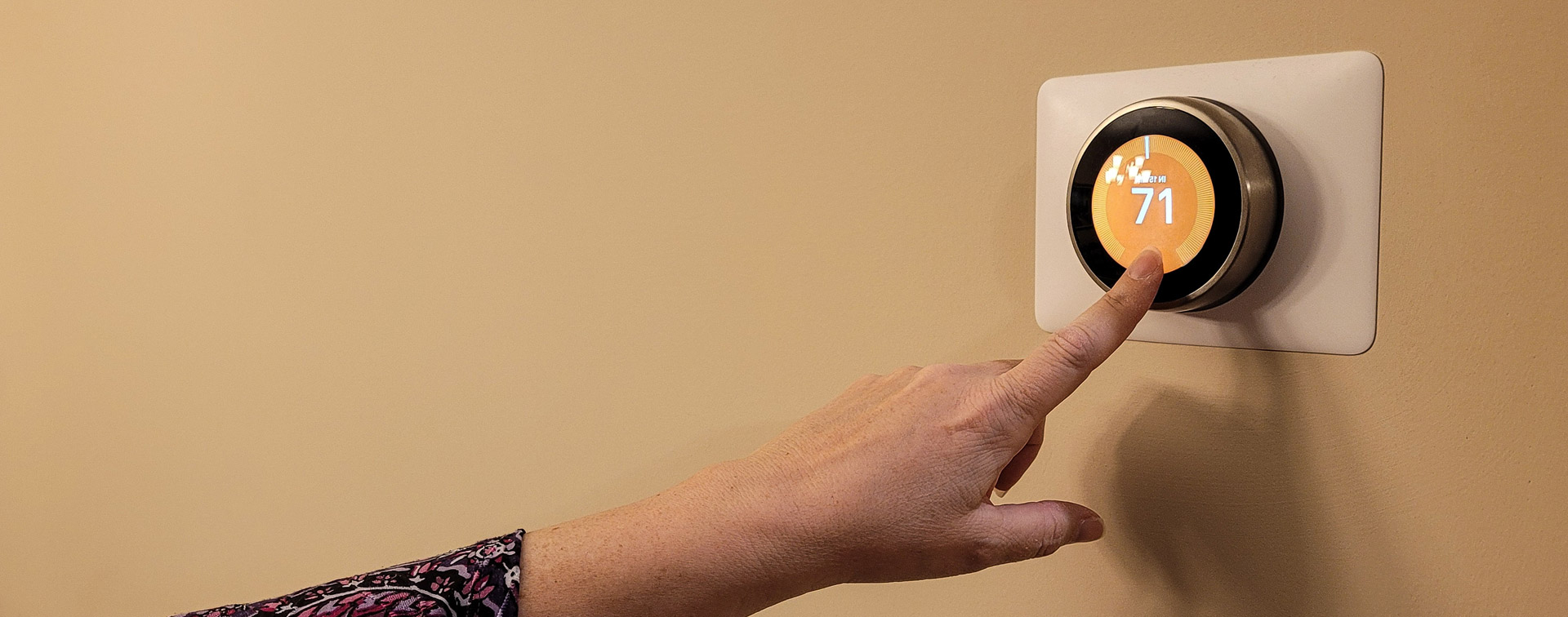 Setting a thermostat